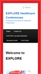 Mobile Screenshot of explorehealthcareconferences.com